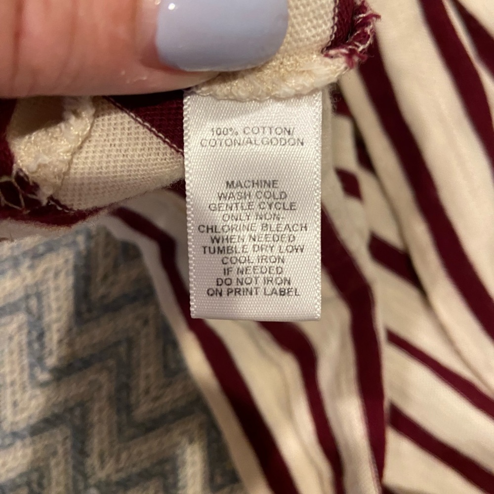 Loft Cotton Long Sleeve Top Medium - Picture 3 of 7